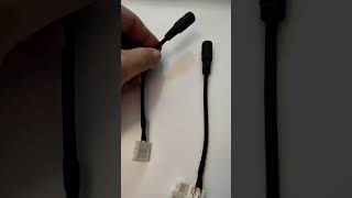 12 VOLT JAKLI DISI LEHIMSIZ MONTAJLI KONNEKTOR KABLO 16CM 2024 ledlights kablo connectors [upl. by Ydahs]