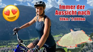 Biketour von Reutte zur Marienbergalm Zugspitzarena  Nassereith und ohne Fernpass wieder zurück 🥳 [upl. by Ledif]