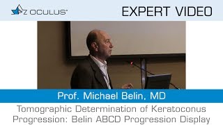 Prof Michael W Belin Belin ABCD Keratoconus Staging and Progression Display [upl. by Sioux]