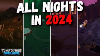 I Beat The Solar Eclipse Event IN 2024  TOWER DEFENSE SIMULATOR ROBLOX [upl. by Bocoj]