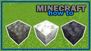 How to Find and Use Tuff Calcite and Smooth Basalt 117  Easy Minecraft Tutorial [upl. by Chickie968]