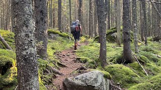 Day 16 Our final journey to Katahdin Antler’s Campsite and our 1st view of Katahdin [upl. by Secundas]