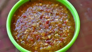 Tomatillo Salsa with Chile de Arbol Recipe [upl. by Uolyram]