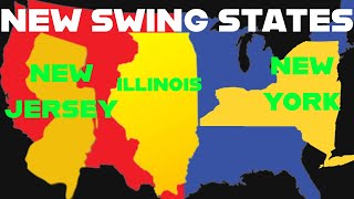 THESE WILL Be The NEW FUTURE SWINGBATTLEGROUND States In 2028 Election Cycle [upl. by Savell]