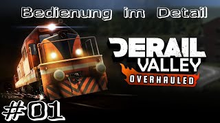 Derail Valley 01  Bedienung im Detail Gameplay German Deutsch [upl. by Odracer]