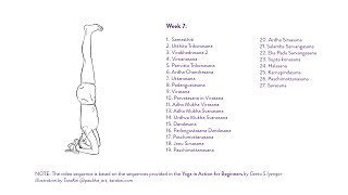 Week 7 Learning and Practicing Iyengar Yoga for Beginners [upl. by Aleunam]