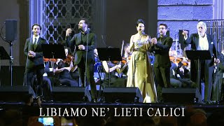 Il Volo Placido Domingo e Daria Rybak  Libiamo ne lieti calici La Traviata [upl. by Meean]