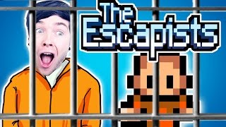 DanTDM The Escapists  IM IN PRISONAGAIN The Diamond Minecart [upl. by Ahsatal]