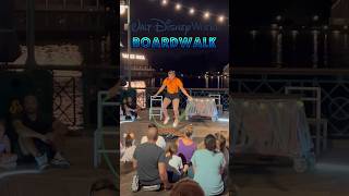 Walt Disney World Boardwalk Resort at Night Jumping Rope While Balancing disneyworld boardwalk [upl. by Ididn616]