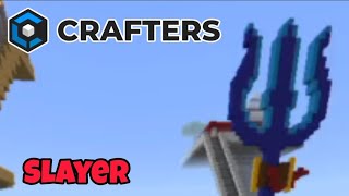 Slaying Zombie In Craftersmc Skyblock  Minecraft [upl. by Aoket124]