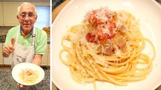 Spaghetti allAmatriciana Recipe [upl. by Ssalguod]