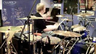 Wont Back Down  Eminem Drum Cover Drummer 0992 [upl. by Morissa]