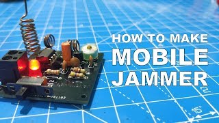 How to make Cell Phone Signal Jammer [upl. by Eiznek]