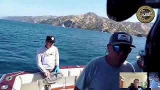 LIVE CATALINA ISLAND FISHING WITH CAPTAIN JUSTIN BOTTRELL 62024  Part 2 [upl. by Sanford940]