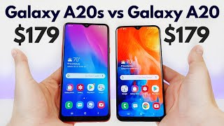 Samsung Galaxy A20s vs Samsung Galaxy A20  Who Will Win [upl. by Munford]