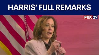 FULL INTERVIEW Kamala Harris at NABJ event in Philly [upl. by Nisen]