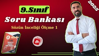 9Sınıf Edebiyat 1Tema Sözün İnceliği 1Ölçme Soruları ve Cevapları  Deniz Hoca PDF📝 [upl. by Yrot]