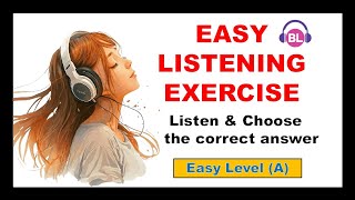 Listen and choose the correct option  level A easy  Basic Listening Exercises  Easy Listening [upl. by Mona]