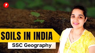 Soils in India  SSC Geography by Pooja Maam  Parcham [upl. by Constancia]