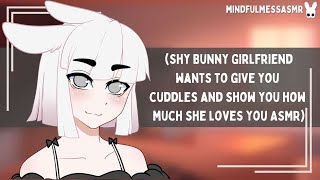 I Want To Try Something Dandere Bunny Girlfriend ASMR [upl. by Leuamme]