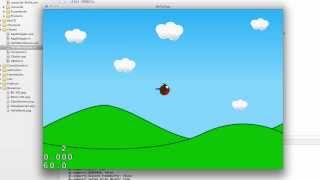 Simple Flappy Robin In Cocos2dx 5 Making Him Jump And Fall [upl. by Hillell132]