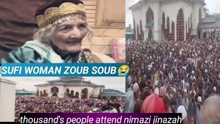 NIMAZI E JINAZAH  SUFI WOMAN ZOUB SOUB 😭 AT CHARI E SHAREEF 💔😭  21062024 [upl. by Htebasil]