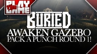 BURIED  PackAPunch Round 1 WITHOUT Banking Awaken Gazebo Achievement [upl. by Aicatsan]