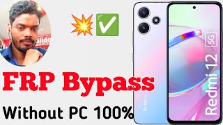 redmi 12 5g frp bypass without pcredmi 12 5g frp bypass miui 14 [upl. by Ordnaxela]