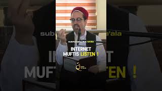 Comment Muftis listen up  Save yourself shaykhhamzayusuf deen islam [upl. by Annauj]