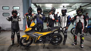 MAJLIS PELANCARAN YAMAHA Y16 ZR  TEST RIDE  TOP SPEED 15 [upl. by Harberd]