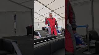 Damon Hill fan see his 1994 car and loves it [upl. by Eiramyelhsa735]