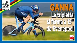 MONDIALI 2023  Ganna ironizza «A Evenepoel ho detto cose un po’ volgari» [upl. by Ahsykal]