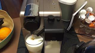 So easy making macchiato with Nespresso lattissima touch [upl. by Arraet]