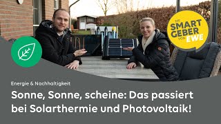 Warmes Wasser helles Licht Solarthermie und Photovoltaik einfach erklärt [upl. by Annhej943]