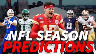 NFL Playoff Predictions  2024 25 NFL Season Predictions [upl. by Adnovaj]