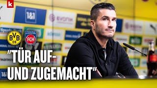 Sahin quotHaben die Tür auf und dann wieder zugemachtquot I Borussia Dortmund [upl. by Yennep]