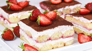 Bestes Erdbeer Tiramisu Rezept [upl. by Jeaz]