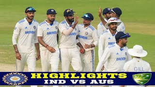 ind vs aus test highlights ind vs aus match ind vs aus highlights aus vs ind test highlights [upl. by Maxa]