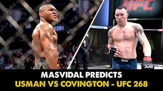 Masvidal predicts Usman vs Covington rematch at UFC 268 [upl. by Daney]