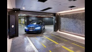 Efficient use of parking space thanks to automated parking system  The Lennox  Sydney [upl. by Hagi]