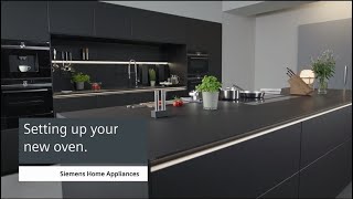 Siemens oven howtouse setup [upl. by Ailegave]