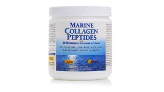 Marine Collagen Peptides with MSM 30 Servings [upl. by Nellahs]