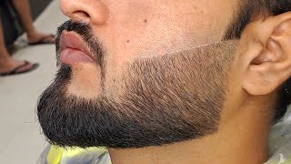 Beard🔥Styles For Men Talented Barber Beard Cut Style Hair And Beard [upl. by Valerlan524]