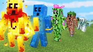 Evolving as an Elemental in Minecraft [upl. by Ellenehc]