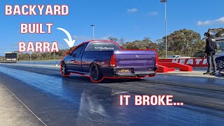 We Went Racing For The First Time  Barra XR6 Turbo [upl. by Kcirddet504]