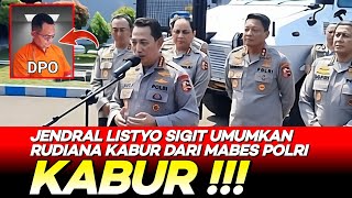 INFO A1 VALID‼️ IPTU RUDIANA KABUR JADI BORONAN PROPAM MABES POLRI SETELAH 3 HARI JALANI PEMERIKSAAN [upl. by Mossberg]