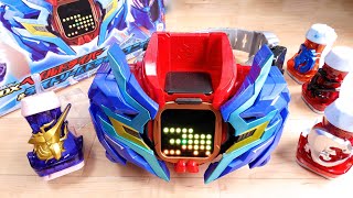 仮面ライダーデストリームに変身！元太セリフも鳴る！プレバン限定 DXデストリームドライバー amp ヘラクレスバイスタンプ レビュー！劇中の3ゲノミクスの再現！リバイス [upl. by Rois]