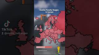 Dealths Penalty Usage in Europe mapper mapp europe mapology geography [upl. by Rasia313]