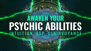 Awaken Your Psychic Abilities Intuition ESP Clairvoyance Psychic Power  Theta Binaural Beats [upl. by Belter]