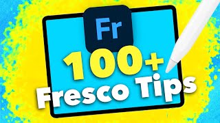 100 Adobe Fresco Tips amp Tricks [upl. by Hamian]